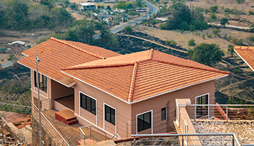 Beach facing Cottages, upper View, The Blue Breeze at Dapoli Konkan Asthavinayak developers